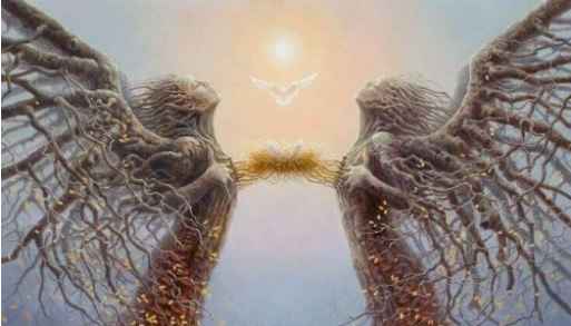 Anges qui se connectent