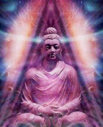 Bouddha corps de lumiere