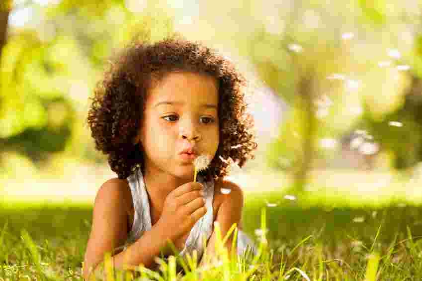Enfant souffle