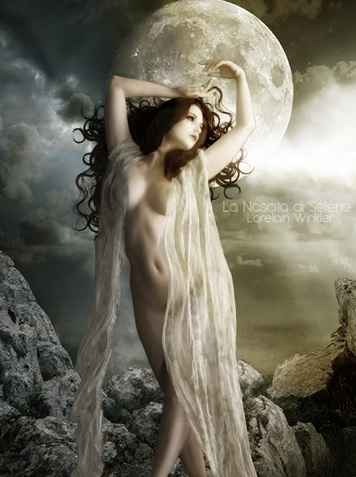 Femme lune