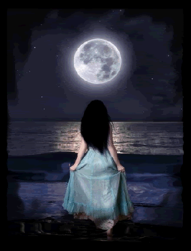 Femme lune
