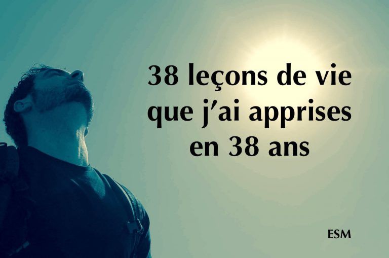Lecons de vie