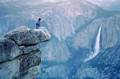 Paysage cascade