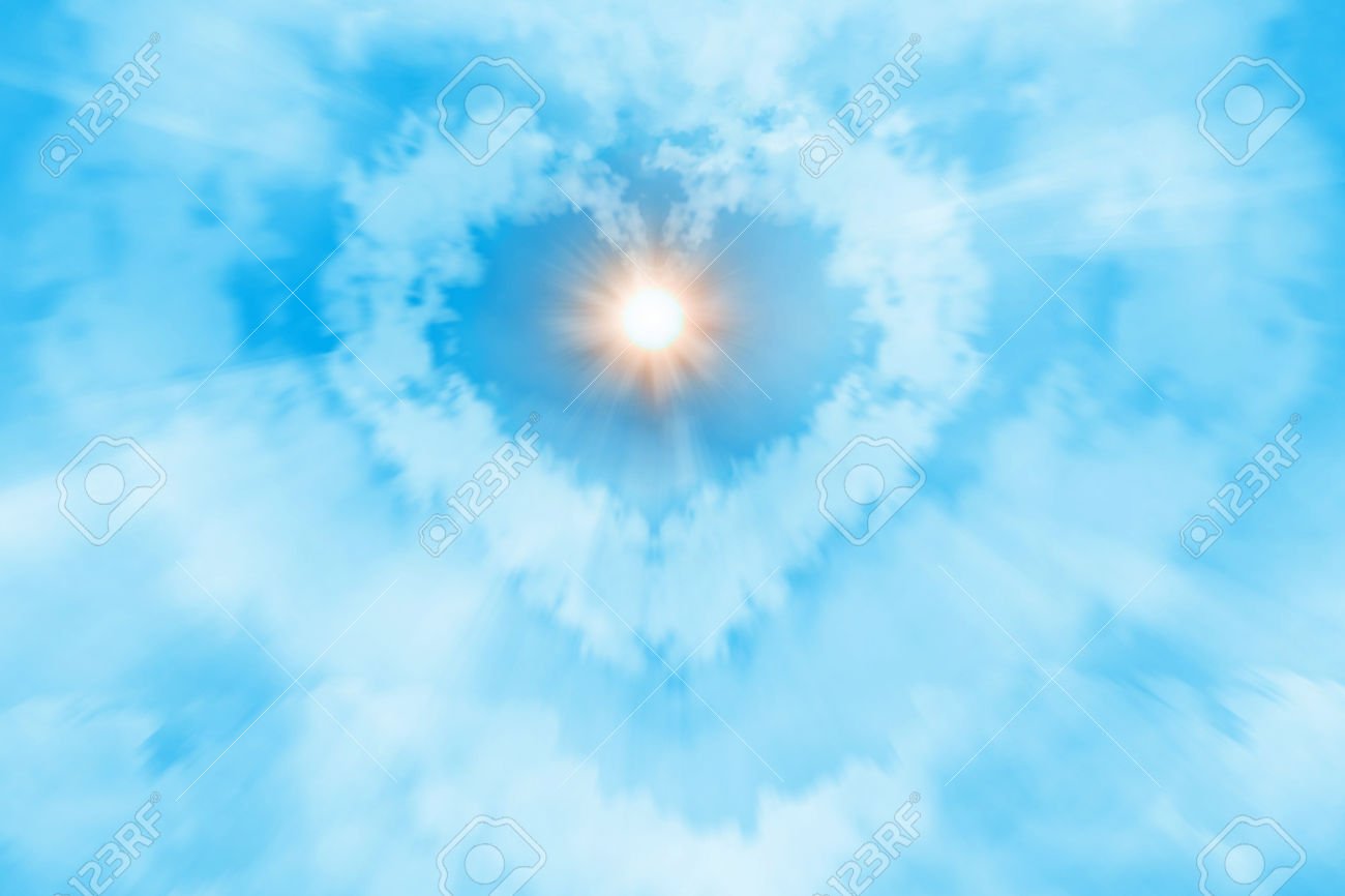 Soleil coeur